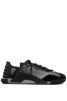 DOLCE & GABBANA NS1 MONOGRAM SNEAKERS Size: 41,  colour: BLACK
