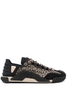 DOLCE & GABBANA NS1 MONOGRAM SNEAKERS Size: 45,  colour: BROWN