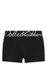 DOLCE & GABBANA OVERSIZE LOGO WAISTBAND BOXERS Size: 3,  colour: BL