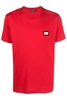DOLCE & GABBANA PLAQUE COTTON T SHIRT Size: 52,  colour: RED