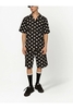 DOLCE & GABBANA PRINTED LONG SHORTS Size: 48,  colour: BLACK