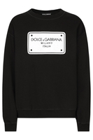 DOLCE & GABBANA PRINTED PLAQUE OVER FIT SWEATSHIRT Size: 48,  colou