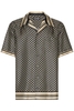 DOLCE & GABBANA RE EDITION BOWLING SHIRT Size: 41,  colour: BROWN