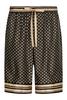 DOLCE & GABBANA RE EDITION PRINTED SHORTS Size: 48,  colour: BROWN