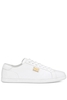 DOLCE & GABBANA SAINT TROPEZ PLAQUE SNEAKERS Size: 41,  colour: WHI