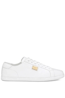 DOLCE & GABBANA SAINT TROPEZ PLAQUE SNEAKERS Size: 41,  colour: WHI