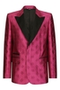 DOLCE & GABBANA SATIN LAPEL EVENING JACKET Size: 50,  colour: FUCS