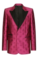 DOLCE & GABBANA SATIN LAPEL EVENING JACKET Size: 50,  colour: FUCS