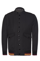 DOLCE & GABBANA VINTAGE BOMBER Size: 52,  colour: BLACK