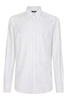 DOLCE & GABBANA WOVEN LOGO FORMAL SHIRT Size: 39,  colour: WHITE