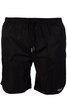 Dsquared Black Mid Length Nylon Drawstring Swim Shorts