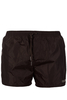 Dsquared Brown Nylon Drawstring Swim Shorts