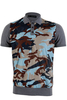 Dsquared Camo Grey Polo