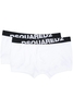 DSQUARED2 2 PACK COTTON BOXERS Size: L,  colour: WHITE