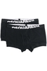 DSQUARED2 2 PACK COTTON BOXERS Size: M,  colour: BLACK