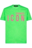 DSQUARED2 BE ICON COOL FIT T SHIRT Size: S,  colour: GREEN