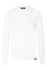 DSQUARED2 BRANDED COTTON LS T SHIRT Size: L,  colour: WHITE