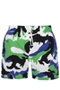 DSQUARED2 CAMO SWIMSHORTS Size: 48,  colour: GREEN