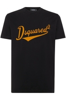 DSQUARED2 COLLEGE BRANDING COOL FIT TEE Size: XXL,  colour: BLACK