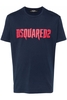DSQUARED2 COOL FIT COTTON T SHIRT Size: XXL,  colour: BLUE