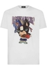DSQUARED2 COOL FIT D2 DOG T SHIRT Size: XXL,  colour: WHITE