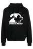DSQUARED2 COOL FIT MAPLE LEAF HOODIE Size: M,  colour: BLACK
