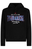 DSQUARED2 COOL FIT METALLIC LOGO HOODIE Size: L,  colour: BLACK