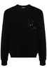 DSQUARED2 COOL FIT SEQUIN SWEATSHIRT Size: M,  colour: BLACK