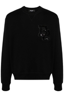 DSQUARED2 COOL FIT SEQUIN SWEATSHIRT Size: XL,  colour: BLACK