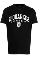DSQUARED2 COOL FIT UNIVERSITY T SHIRT Size: XL,  colour: BLACK