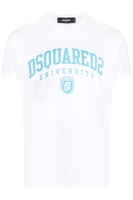 DSQUARED2 COOL FIT UNIVERSITY T SHIRT Size: XL,  colour: WHITE