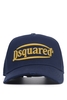 DSQUARED2 COTTON CANVAS LOGO CAP Size: One,  colour: NAVY