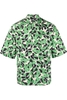 DSQUARED2 DROP SHOULDER BOWLING SHIRT Size: 50,  colour: GREEN
