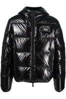 DSQUARED2 HOODED DOWN JACKET Size: 50,  colour: BLACK