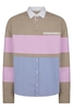 DSQUARED2 HYBRID OVERSIZE RUGBY SHIRT Size: S,  colour: BLUE