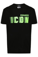 DSQUARED2 ICON BLUR COOL FIT T SHIRT Size: XL,  colour: BLACK