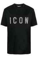 DSQUARED2 ICON COTTON T SHIRT Size: XL,  colour: BLACK