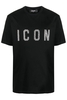 DSQUARED2 ICON COTTON T SHIRT Size: XXL,  colour: BLACK