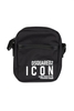 DSQUARED2 ICON CROSS BODY BAG Size: One,  colour: BLACK
