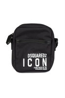 DSQUARED2 ICON CROSS BODY BAG Size: One,  colour: BLACK