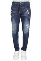 DSQUARED2 ICON DISTRESSED JEANS Size: 48,  colour: BLUE
