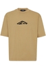 DSQUARED2 ICON LOOSE FIT T SHIRT Size: XS,  colour: BEIGE