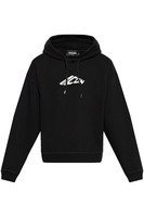 DSQUARED2 ICON RELAX FIT HOODIE Size: M,  colour: BLACK