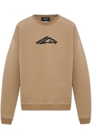 DSQUARED2 ICON RELAX FIT SWEATSHIRT Size: XS,  colour: BEIGE