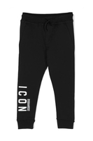 DSQUARED2 KIDS ICON JOGGERS Size: 6,  colour: BLACK