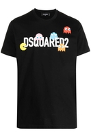 DSQUARED2 LOGO COTTON T SHIRT Size: S,  colour: BLACK