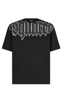 DSQUARED2 LOOSE FIT GOTHIC LOGO T SHIRT Size: XS,  colour: BLACK