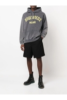 DSQUARED2 MILANO HOODED TOP Size: S,  colour: BURG