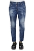 DSQUARED2 MULTI RIPPED SKATER JEANS Size: 50,  colour: BLUE