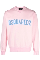 DSQUARED2 PULLOVER BRANDED HOODED TOP Size: XL,  colour: PINK